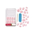 thumbnail image 3 of KISS Bare but Better Premium Press-On Nails, ‘Spicy’, Pink, Short Square, 33 Ct., 3 of 4