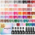thumbnail image 1 of Kit básico de esmaltes de uñas en gel Coscelia, 60 unidades con 55 colores, 1 of 8