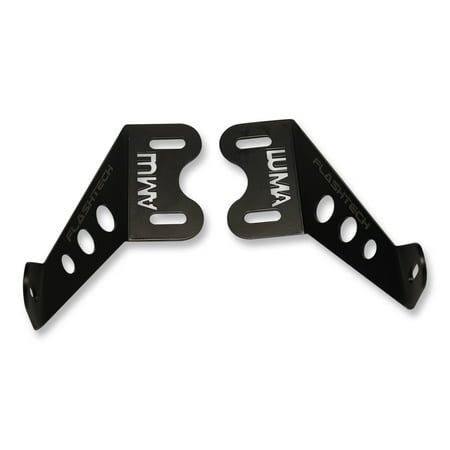 Flashtech LED Light Bar Bracket Windshield Hood Light Bar Mount Kit for Jeep Wrangler JK JKU 2007-2016 for 20" - 22" LED Light Bar
