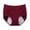 Wine, variant on Taqqpue Period Underwear for Women Plus Size Leak Proof Menstrual Period Panties Womens Cotton High Waist Incontinence Period Underwear Breathable Postpartum Menstrual Protective Briefs