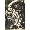thumbnail image 3 of Heinrich Campendonk 11x14 Black Modern Framed Museum Art Print Titled - The&nbsp;Fisherman (1917), 3 of 5