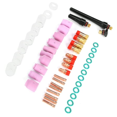 LYUMO TIG Welding Torch Kit,49Pcs TIG Welding Torch Kit Collets Ceramic ...