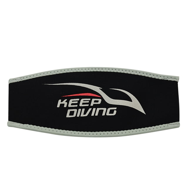 Funda Neopreno para Buceo WDOplteas Correa para La Cabeza Banda para El Pelo Envoltorio Correa gris Oscuro