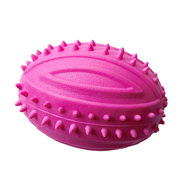 Pelotas de juguete para perros, pelota de rugby para perros, juguete interactivo para perros, juguete para masticar para perros, elegante y moderno