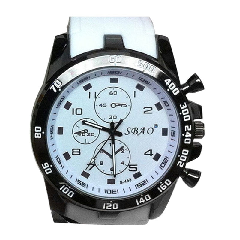 High Quality Men's Watch Stainless Steel Luxury Sport Analog