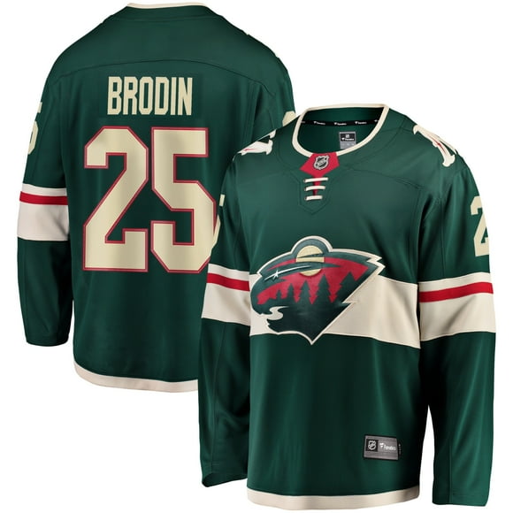 Jonas Brodin Minnesota Wild NHL Fanatics Breakaway Home Jersey, Small