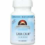Source Naturals Serene Science GABA, 125 mg, Orange Flavored* - 30 Lozenges