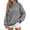 Gray, variant on Women’s Oversized Mock Neck Knit Pullover Sweater Long Sleeve Loose Fit Knitted Jumper Ladies Casual Everyday Sweater Top,Sizes S-3XL