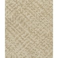 thumbnail image 3 of Galerie Wallcoverings  Eden Collection Chevron Rattan Weave Vinyl on Non-Woven Matte Wallpaper Roll 33 feet x 21 inches - Greige, 3 of 5