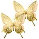 thumbnail image 2 of KAKOWELY 2 pegatinas de mariposa 3D exquisitas, decorativas, de imitación, para fiestas., 2 of 5