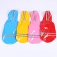 thumbnail image 2 of OULII Poncho à Capuche pour Chien Imperméable Rose PU 1Pcs, 2 of 2