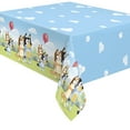 thumbnail image 2 of (2 pack) Bluey Rectangular Plastic Table Cover, 54" x 84 - Short Fold, 2 of 7