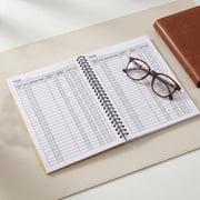 COOPHYA Personal and Business Checking Account Book with Clear Layout for Easy Financial Tracking and Record Keeping