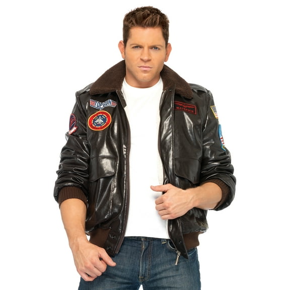 Leg Avenue Men's Top Gun Bomber Jacket