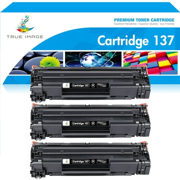 137 Toner Cartridge Black 3-Pack Compatible for Canon 137 9435B001 CRG137 CRG-137 imageCLASS MF232w MF242dw D570 MF236n MF244dw MF247dw MF227dw MF220 MF230 MF240 MF210 series Laser Printer