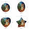 thumbnail image 5 of Tiger Christmas Ornaments, Tiger Ornament, Tiger Christmas Décor, Tiger Xmas Decorations 57T4No, 5 of 5