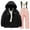 S3 Hot Pink, variant on NIJNFCLOTH Fall Outfits Children's Kid Ski Suit Pocket Jacket and Pants Winter Windbroof Snowboarding Winter Warm Snow Suits Unisex Back to School Outfits for Girls