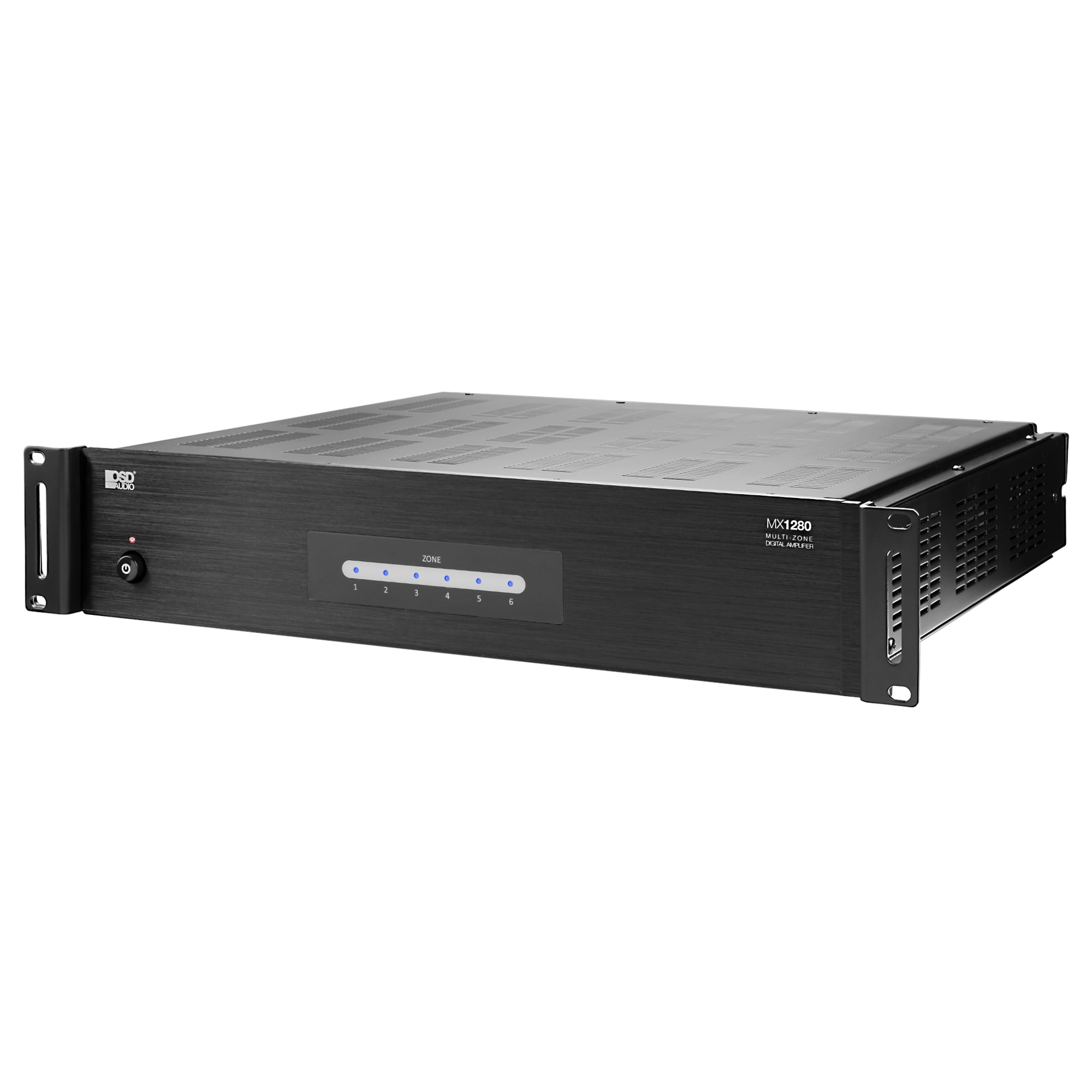 6 Zone 12 Channel 80w Channel Class D Digital Power Amplifier For Home Theater Systems Mx1280 Walmart Com