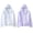 white+purple(2pack), variant on 2 Pack Women's UPF 50+ UV Sun Protection Clothing Zip Up Lightweight Hoodie Sun Shirt Hiking Outdoor Performance Jackets