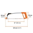 thumbnail image 3 of Arco 12' Profesional Tubular Truper Segueta 2 Pack Negro, 3 of 3
