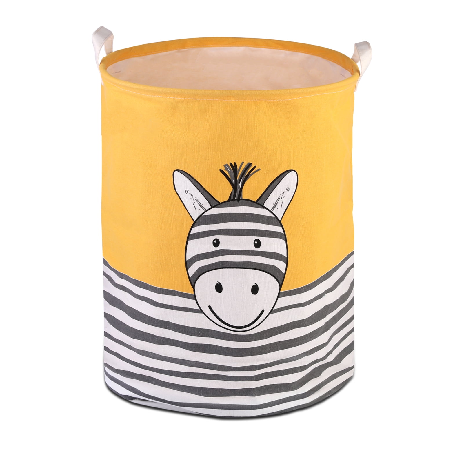 Jupean Laundry Basket, Collapsible Fabric Laundry Bag, Foldable Laundry