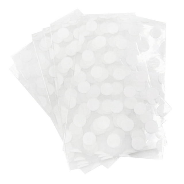 100 Pcs Clear Plastic Pouches Cookie Bread White Dots Pattern Food Bags Handmade Soap Bags for Baking Food Storage
