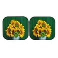 thumbnail image 3 of Uemuo Sunflowers in Bucket Printed 2 PCS Car Windshield Sun Shade, Auto Sun Heat and UV Rays Blocker, Foldable Automotive Front Window Sunshade Protector, 3 of 7