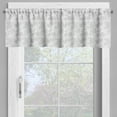 thumbnail image 4 of Ambesonne Grey Valance & Curtain, Oriental Lace Pattern, 55"x36", White, 4 of 6