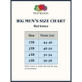 thumbnail image 4 of Fruit of the Loom Big Men's Black and Gray Boxer Briefs, 2 Pack, 4 of 5