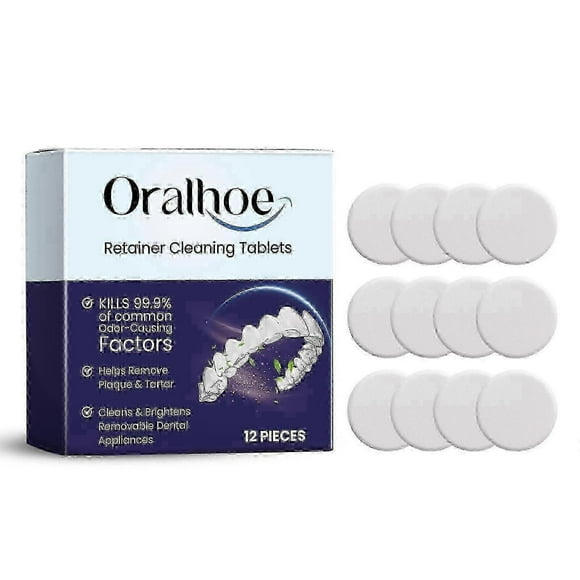 Night Mouth Guard Cleaning Effervescent Tablet Care Denture Guard Cleaning Stain Care Effervescent Tablet