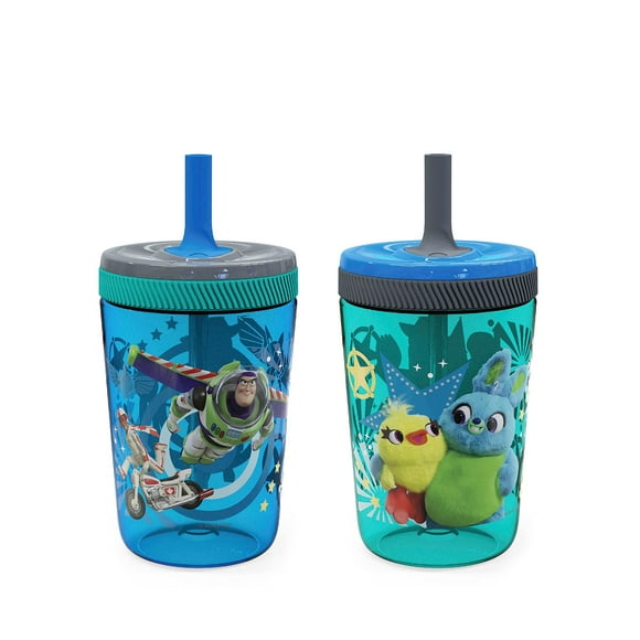Set de vasos Kelso Toy Story 4 de Zak Designs para niños pequeños, 450 ml