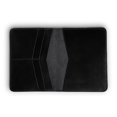 thumbnail image 2 of PEGAI Leather Passport Holder | Handmade Travel Wallet & Document Cover | Pike (Dexios Black), 2 of 6
