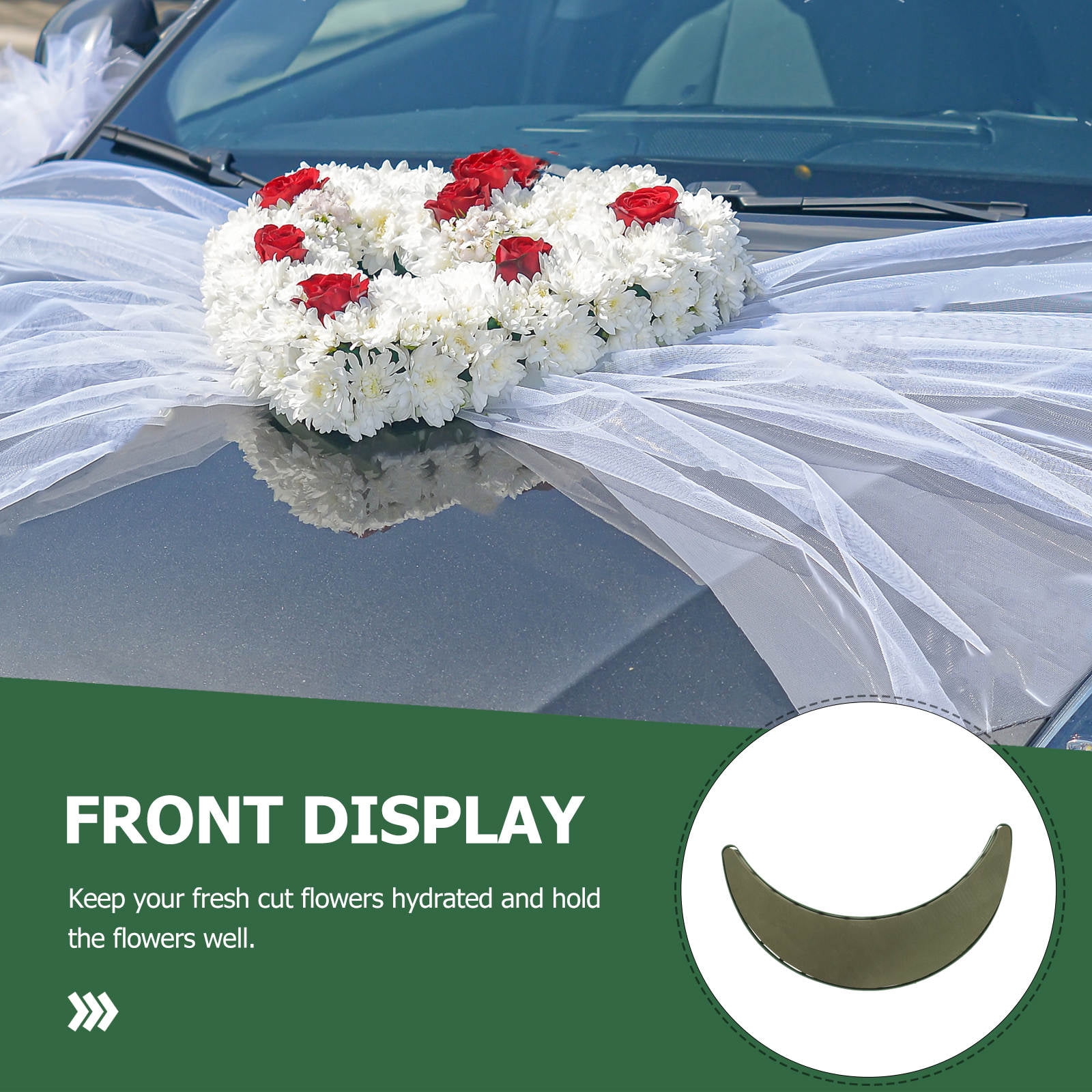 TABLETREANDS 1Pcs Floral Foams Disc for Diy Enthusiasts and Professional Florists 50.00X29.50X3.80CM