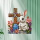 thumbnail image 4 of Colgante de ventana de acrílico 2D "Espera solitaria de Pascua", 4 of 7