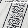 thumbnail image 3 of Runner Rug, Washable Runner Rug Non-Slip Area Rug, Stain Resistant Floor Carpet for Hallway Kitchen Doorway Bedside, 3 of 7