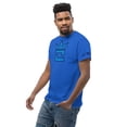 thumbnail image 6 of CROWN DOUBLE BLUE Men's classic tee (Royal, S), 6 of 6