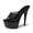 Black, variant on WUXIN H&P Women's 6-Inch Platform High Heels Sexy Stiletto Pole Dance Exotic Sandal Shoes, Stiletto Sexy Pole Dancing Exotic High Heel Shoes for Party & Club, Pink 9