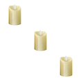 thumbnail image 1 of Cateissary Luz de sin llama, borde irregular, cera de parafina eléctrica, Led, luz de té, plástico eléctrico, parpadeo, decoración Type1 NO1, 1 of 6