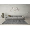 thumbnail image 3 of Ahgly Company Indoor Rectangle Abstract Gray Modern Area Rugs, 2' x 5', 3 of 4