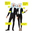 thumbnail image 4 of White Ear Buds Couple Halloween Costume Men's and Women's Adult One Size, by Rasta Imposta, 4 of 4