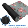 thumbnail image 6 of Long Mouse Pads for Desk,Pioneer Flower Floral Print Pattern Desk Mats on Top Of Desks, Desk Mouse Pad Extra Large with 3mm Non-Slip Base and Stitched Edge for Gaming,Office,Work,Home 35.4"x15.7", 6 of 6