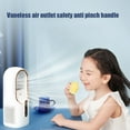 thumbnail image 3 of Bladeless 2200mAh Small Fan Touch Control  Breeze Fan 4-speed Cooling Appliances, 3 of 9