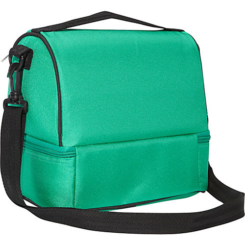 Wildkin 6 cans Green Dual Compartment Lunch Bag Soft Side Cooler - image 4 of 4