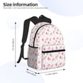 thumbnail image 2 of Fotbe Tulips Flowers Mochila Ligera Casual para Laptop para Hombres y Mujeres, Mochila Impermeable de Uso Diario, Mochila para Universidad, 2 of 6