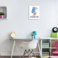 thumbnail image 2 of Stupell Industries Game On Text Holding Gaming Controller Illustration Graphic Art Unframed Art Print Wall Art, 13x19, by Ziwei Li, 2 of 5