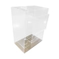 thumbnail image 1 of Dispensador de tarjetas, almacenamiento para dispensador, escritorio que ahorra espacio para tarjetas coleccionables/deportivas, caja de refuerzo acrílica 3 ranuras, 1 of 10