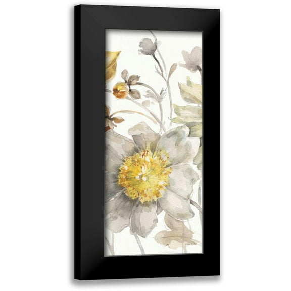 Audit, Lisa 8x14 Black Modern Framed Museum Art Print Titled - Fields of Gold VII