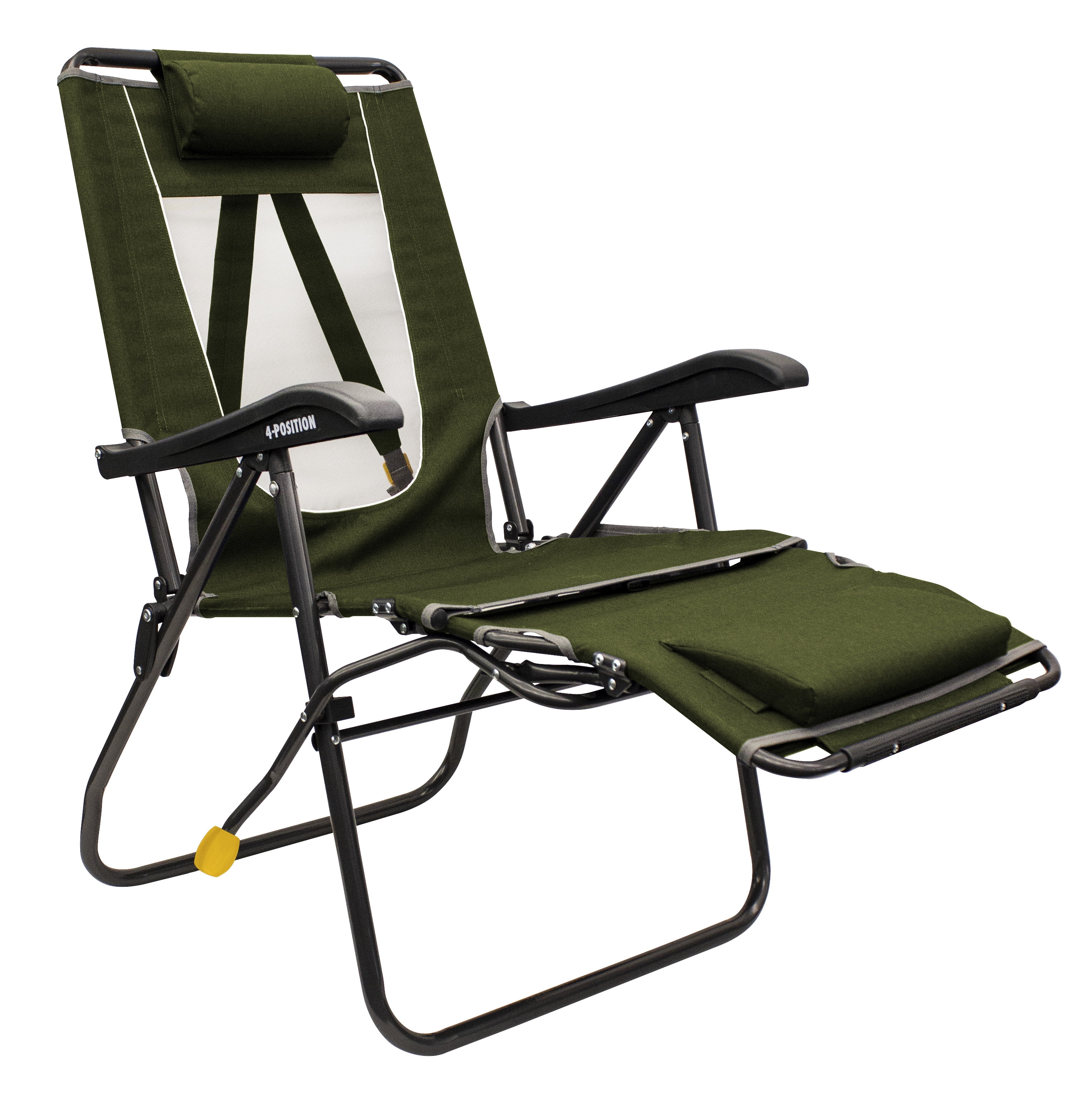 GCI Outdoor Legz up Lounger, Heathered Loden Green, Adult Chair ...