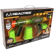RealTree: Foam Blaster Set - NKOK, Pump Action Launches Foam Balls, Includes 10 Foam Balls, 6 Cups For Targets, Ages 6+