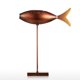 thumbnail image 1 of Peces Submarinos Tooarts Escultura de Metal Decoración Hogareña Escultura Creativa Pescado Abanopi Escultura de hierro, 1 of 6